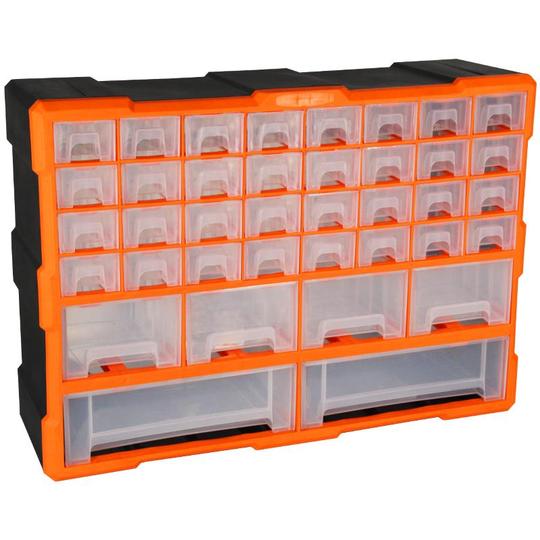 Sinaijie パーツ収納ボックス - ネジ & アクセサリー用 壁掛け式