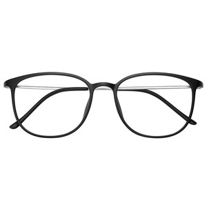 
Anti-blue light and radiation-resistant glasses for myopia for men, can be customized with flat light mirror black frame eye frame