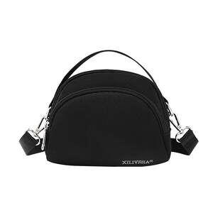 
Small bag women's summer crossbody bag mobile phone bag 2026 new fashion versatile shoulder bag multi-compartment Oxford canvas bag