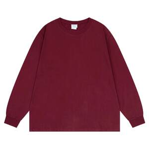 
Xinjiang cotton heavyweight 260g pure cotton long-sleeved T-shirt for men and women, spring and autumn, cotton inner layering shirt, autumn coat for men