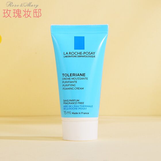 ຂໍ້ສະເໜີພິເສດ La Roche-Posay Te'an Facial Cleansing Foam 15ml Gentle Cleansing Refreshing Moisturizing Facial Cleanser ຕົວຢ່າງຂອງແທ້