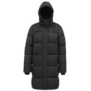 
Junyu 800 Puff Goose Down Jacket for Men and Women Mid-Length Winter Cold-Resistant Thickened Warm Hooded Down Jacket Women's Jacket 293