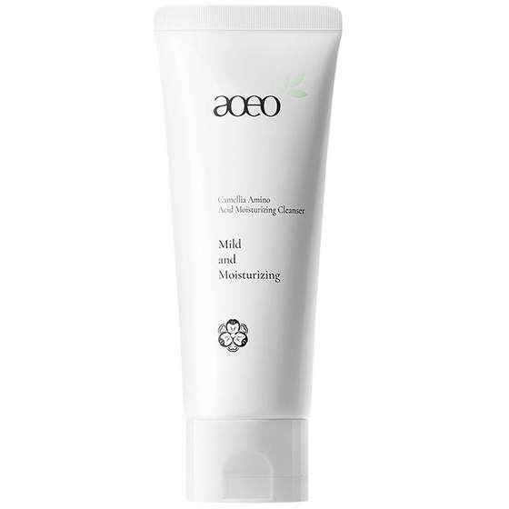 
AOEO Camellia Amino Acid Gentle Oil Control Sensitive Skin Facial Cleanser Deep Cleansing Foaming Facial Cleanser