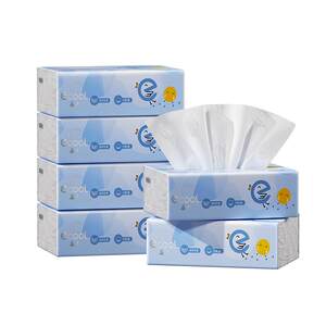 
Yichu Chusheng Yunrouji soft tissue paper 100 pumps 6 packs of baby cream moisturizing paper towels 30 pumps suitable for mothers and infants