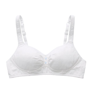 Bai Lingli Girls' Breast Development Student Student Underwear Cotton Cotton -free Sports Caps Junior High School Student