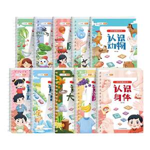 Children's Early Early Teaching Quiet Book Baby Enlightenment Book Children's Velcro Card Puzzle Toys Card Card
