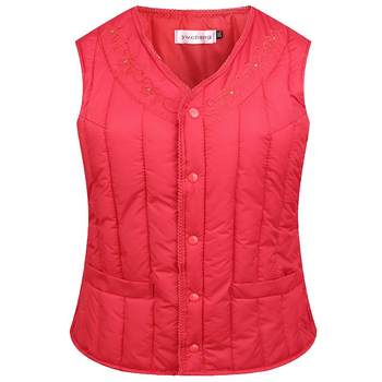 Spring personal vest, shoulder down cotton vest
