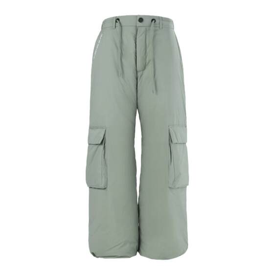 
BJHG reckless workwear down pants men's winter thickened American ski pants outdoor cold-proof pants women