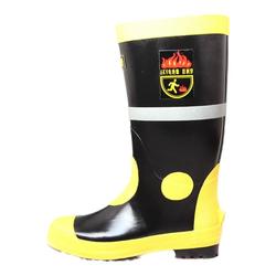 3539 Emergency Rescue Shoes, Rubber Boots, Anti-slip, Puncture-resistant, Wear-resistant, Reflective Labor Protection Boots, Safety Rubber Boots, Kevlar Style 02