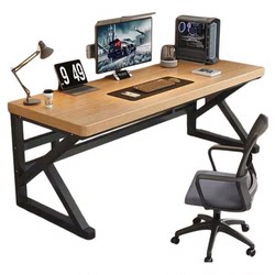 Solid wood desk computer desk bedroom home desktop desk long simple desk student e-sports desk workbench