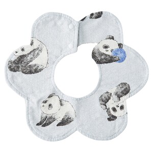 
Oak Family newborn baby saliva towel bamboo cotton gauze absorbs water and spits milk children's baby revolving bib