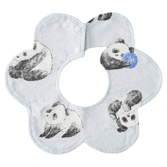 
Oak Family newborn baby saliva towel bamboo cotton gauze absorbs water and spits milk children's baby revolving bib