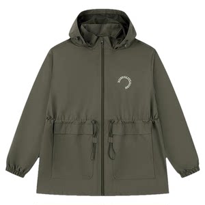 
Jordan Rudolph Fluoride-free anti-splashing anti-static loose removable hat for girls mesh cloth windbreaker shopping mall same style