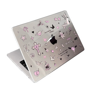 
Applicable to Apple Macbookair protective case m4 protective case 2025 new 13-inch MacBookpro laptop 14-inch shell mac computer thin m3 accessories 13.6 transparent cover m2