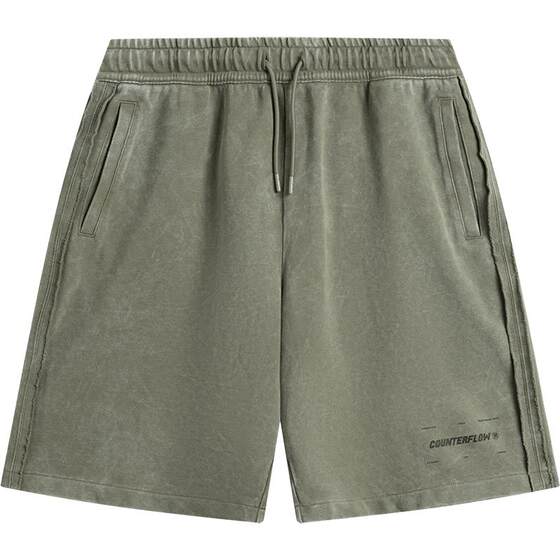 Li Ning Outdoor CF Tracing丨Short Sleeping Pants Men's Pants Summer Breathable Knitted Boys Loose Running Sport Pants Men's Style