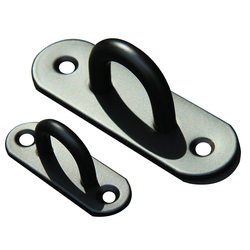 Nano traceless glue powerful adhesive hook invisible shooting hook stainless steel black paint hook semi-circular large load-bearing top hook