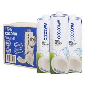 
Thailand imported INNOCOCO coconut water 100% pure green coconut water nfc pregnant women's drink 1L
