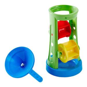 Hape children's hourglass set, beach runner toys, baby plays with sand and digs, tools to play in water
