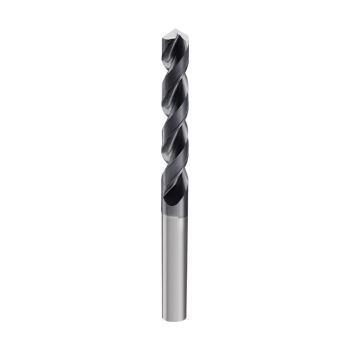 Short powder metallurgy drill bit ST center-free fixed shank high-speed steel drill bit stainless steel special super-hard twist drill bit