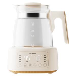 Daewoo full glass constant temperature electric kettle for newborn babies to make milk warmer special household insulation kettle milk mixer