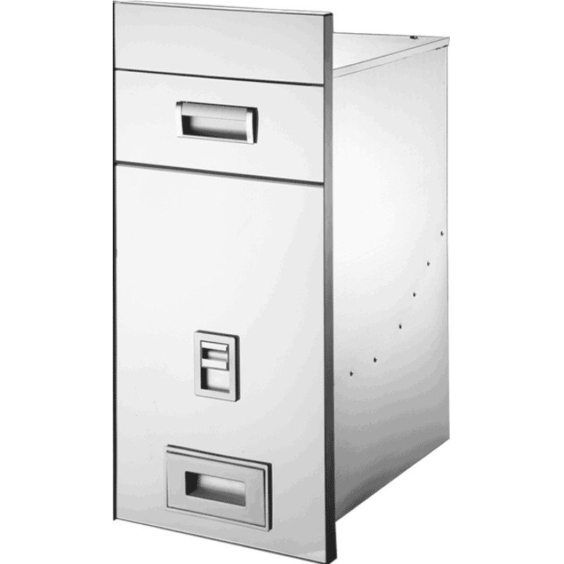 304 Stainless Steel Rice Box - Qianju Kitchen Cabinet Pull Basket