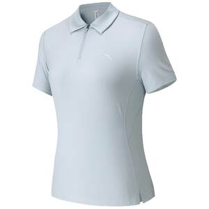
ANTA quick-drying polo丨Princess line sun protection short-sleeved women's summer lapel breathable tennis T-shirt casual top