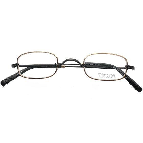 
Japanese MATSUDA Matsuda handmade glasses frame men's retro ultra light gold wire height number myopia glasses frame 10211