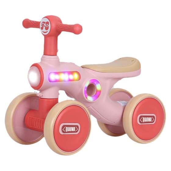 Children's balanced car without pedals 1-3 years old baby sliding bicycles, children's skating babies, babies learn to slip four wheels
