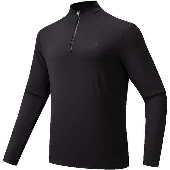
ANTA Zero Pressure T丨Half zipper long-sleeved T-shirt men's new business commuting bottoming shirt top 152617403