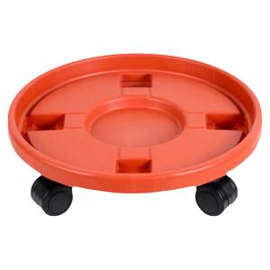 
Flower pot tray with wheels moving tray thickened flower tray plastic base universal wheel flower pot bottom support water tray chassis