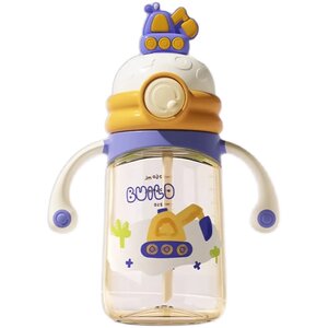 
Kechao infant learning drinking cup children's PPSU water cup small month old baby duckbill cup outing bottle straw cup