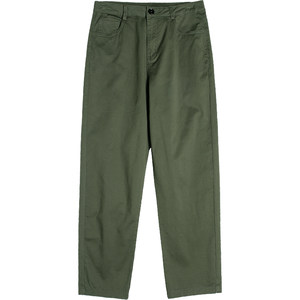 
Army Green Pants Women's 2026 New Overalls Small Straight Harem Carrot Women's Pants Dad's Pipe Nine Points