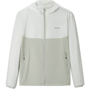 
HLA/Heilan House Ink Feather Light Shell Hooded Jacket Spring and Summer Anti-UV Stretch Lightweight Sun Protection Clothing for Men