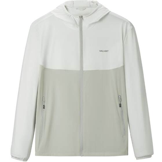
HLA/Heilan House Ink Feather Light Shell Hooded Jacket Spring and Summer Anti-UV Stretch Lightweight Sun Protection Clothing for Men