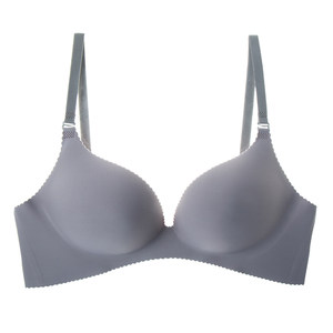 
Tiweisu One-piece underwear female traceless girl gathers thick palm cup small breasts sexy side breasts underwear bra