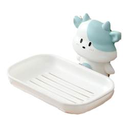Personalized cute style children's cartoon hole-free storage rack