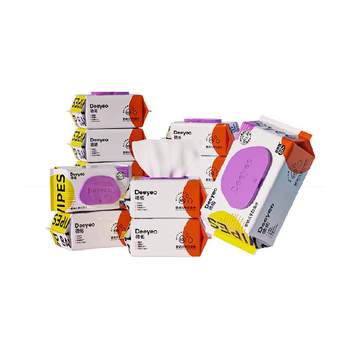 Deyou hand and mouth wipes 80 pumps 12 packs of wipes