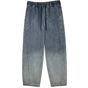 
Jack Jones men's spring jeans long pants soft and comfortable trendy old washed simple casual super silhouette