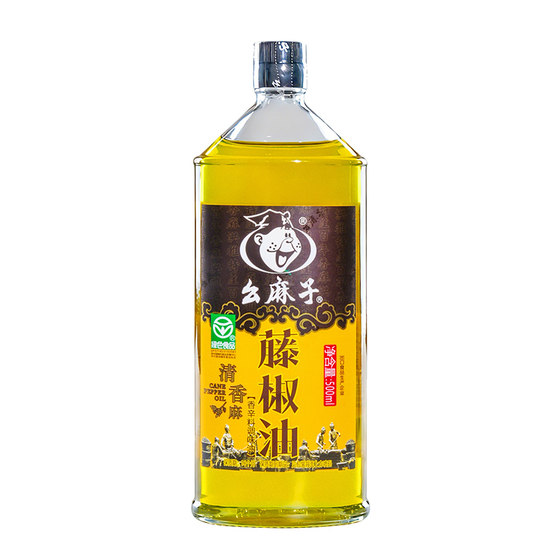 5 藤 藤 500ml bottled Sichuan specialty home -made pepper oil sesame pepper oil sesame oil rice noodles