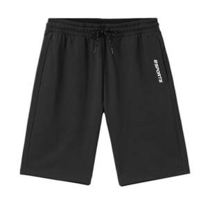 Zandanu shorts Men's cotton knitted letters embroidered loose waist casual shorts 13103241
