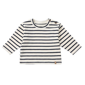 
Oak mont boys' spring clothing children's T-shirt long-sleeved striped baby tops baby style bottoming shirt pure cotton type a
