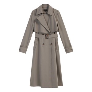 
[Same style as Liu Tao] YINER 2025 autumn new style French wool blended long windbreaker jacket