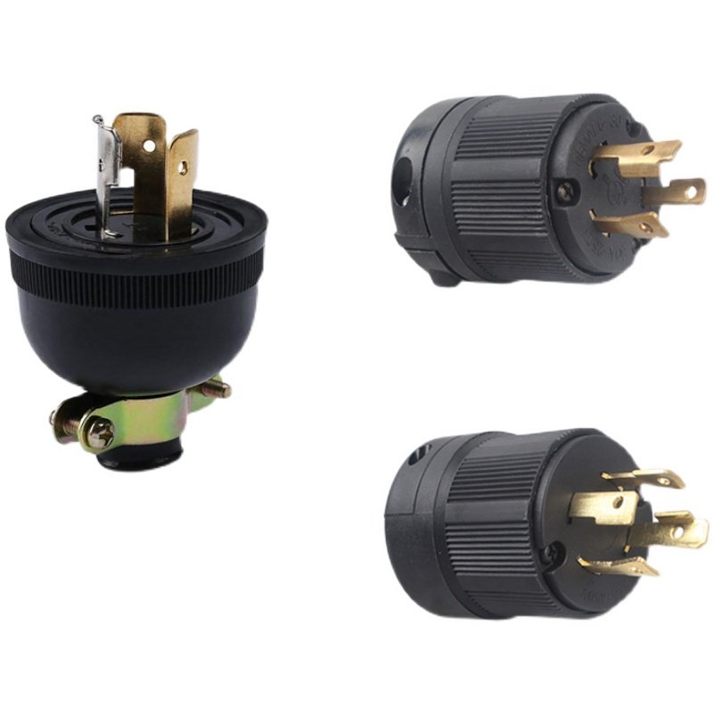220V/380V万用插头 美式防脱插座 通用型配件