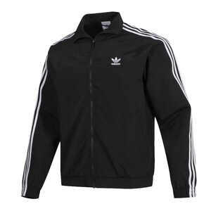 
Adidas official flag genuine jacket Jennie same style couple retro jacket stand collar outdoor casual top
