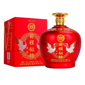 
Baishui Dukang's bright future liquor 1500ml large altar gift box high-end festive 52 degree gift pure grain wine industry