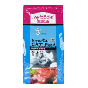 
Maifudi cat food removes hair balls into cat food 1.5kg fish flavor to protect intestinal pet nutrition growth cat staple food