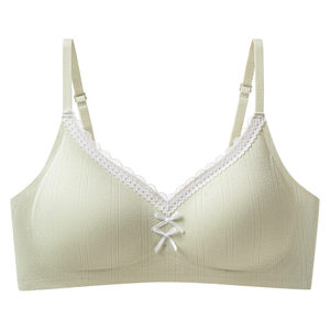 
Urban beauty girl student junior high school student underwear simple and cute seamless one-piece invisible vest bra