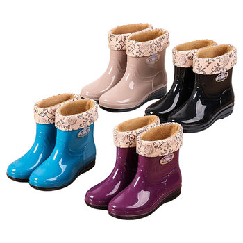 Mid-calf warm rain boots for women have been purchased more than 5,000 times