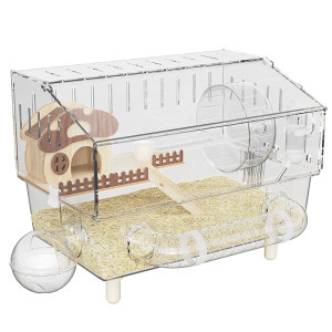 
Golden bear hamster cage special luxury villa extra large cheap large acrylic transparent two-story pet house