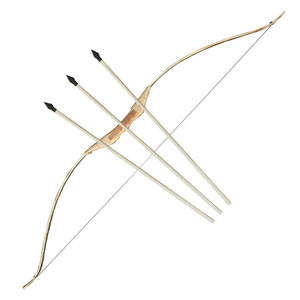 
Traditional bamboo wooden bow and arrow, stage performance photography props, safe children's outdoor toy shooting bow and arrow set